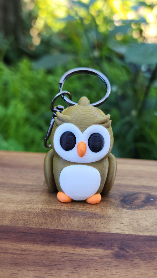 Owl Keychain
