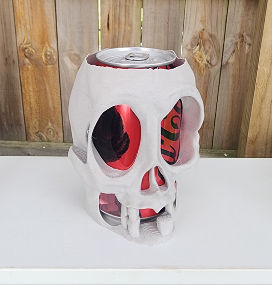 Grey Skull Can holder