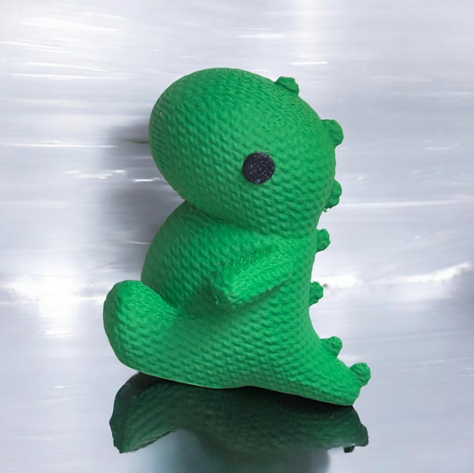 Half dinosaur magnet