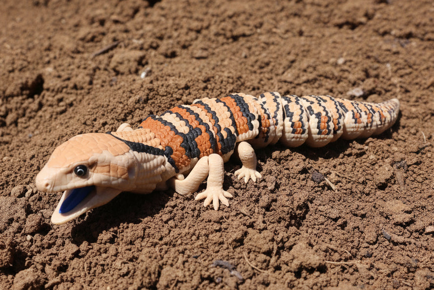 Blue-tongued lizard
